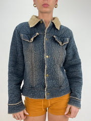 vintage edit ten | medium blue denim jacket