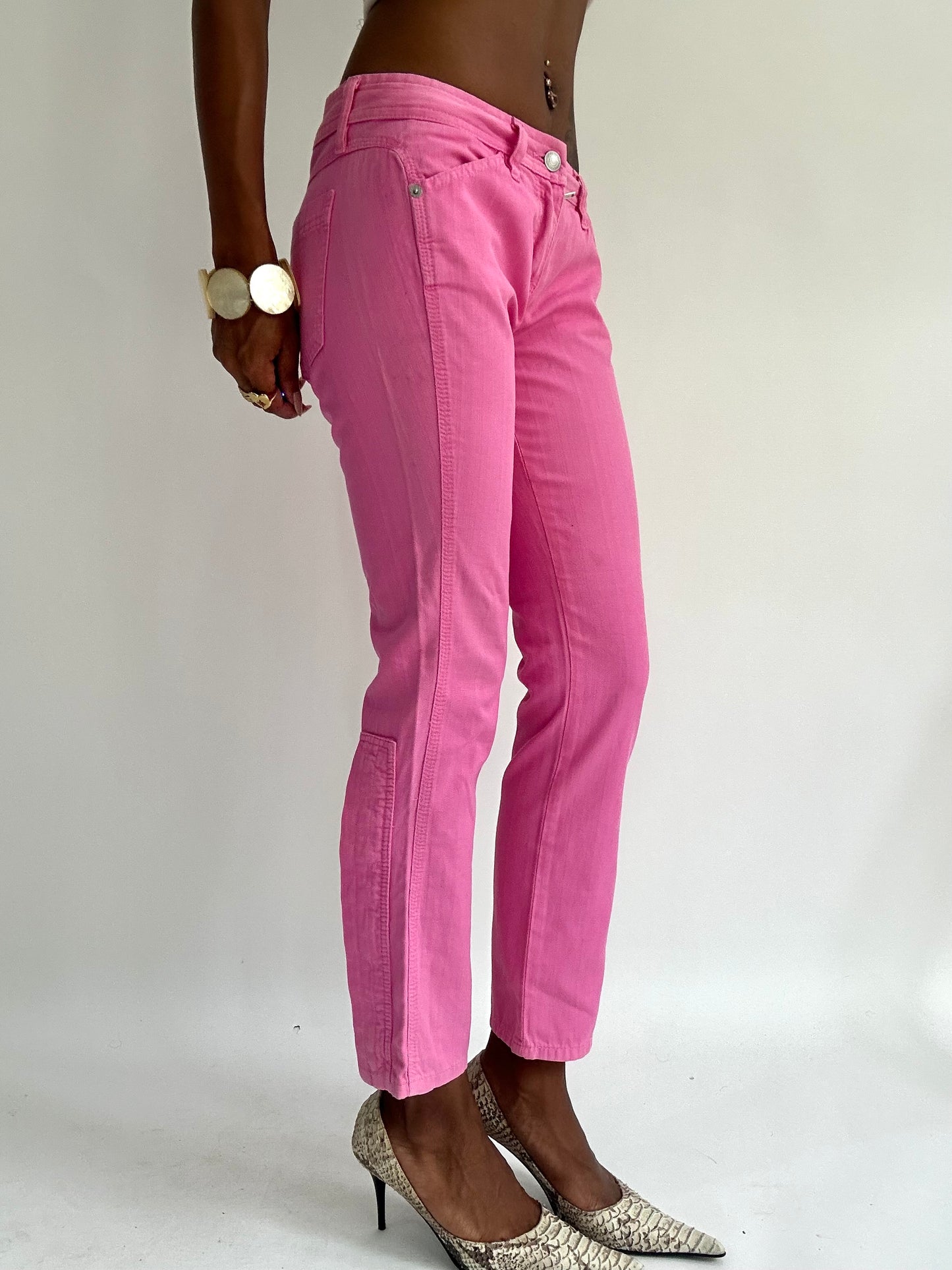🪡summermaxxing drop | small pink dkny trousers