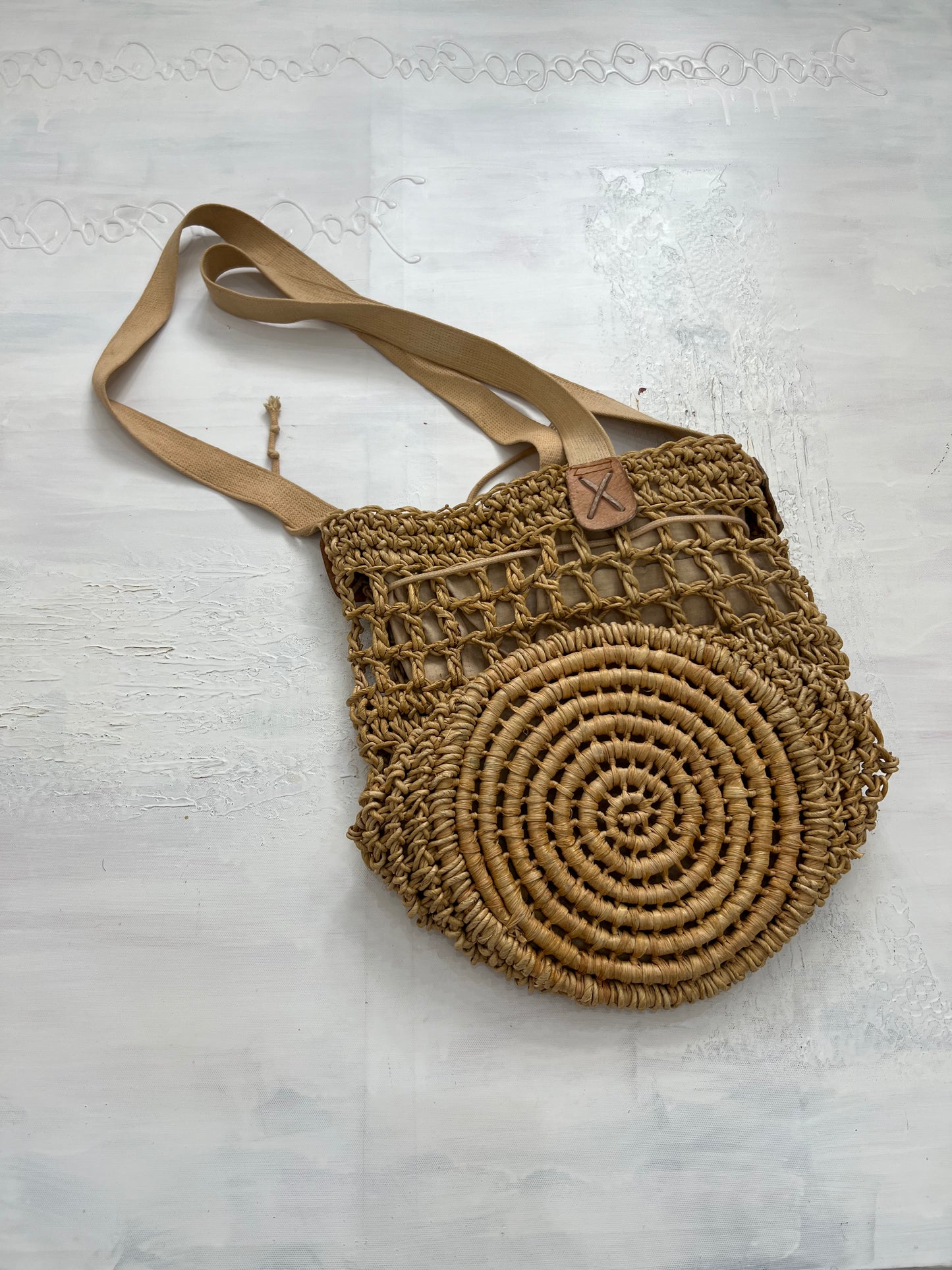 SUMMER SOLSTICE DROP | brown crochet bag