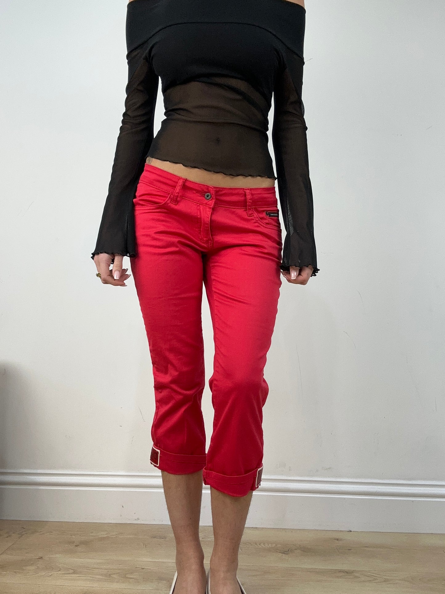 vintage edit: seasonal faves | medium red dolce and gabbana style capris