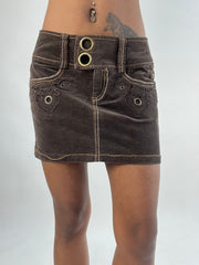 BEST PICKS | small brown morgan de toi mini skirt