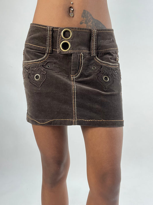 BEST PICKS | small brown morgan de toi mini skirt