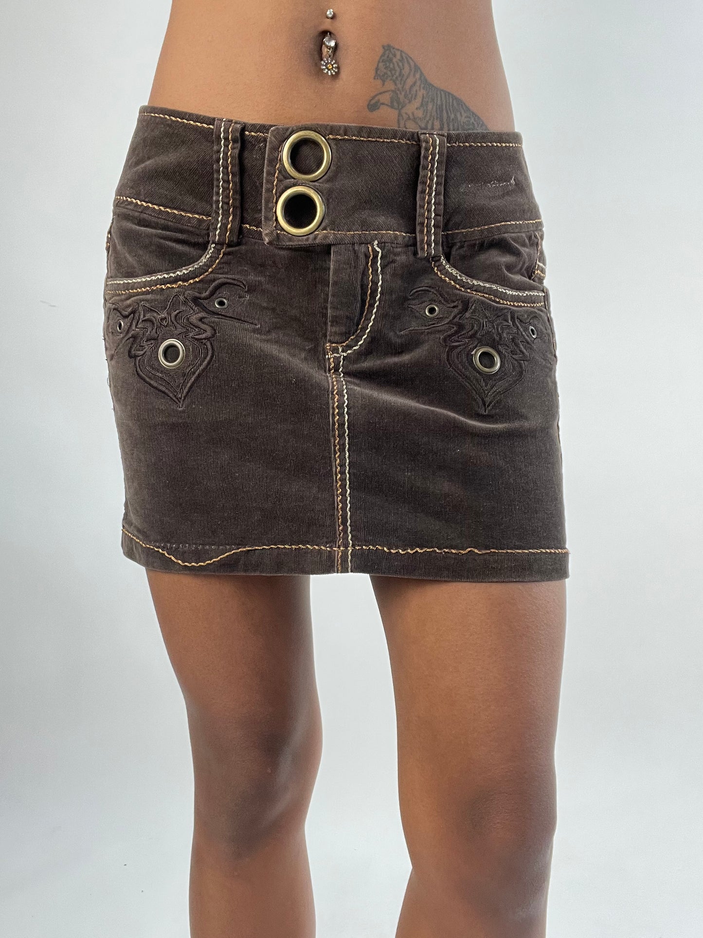 BEST PICKS | small brown morgan de toi mini skirt