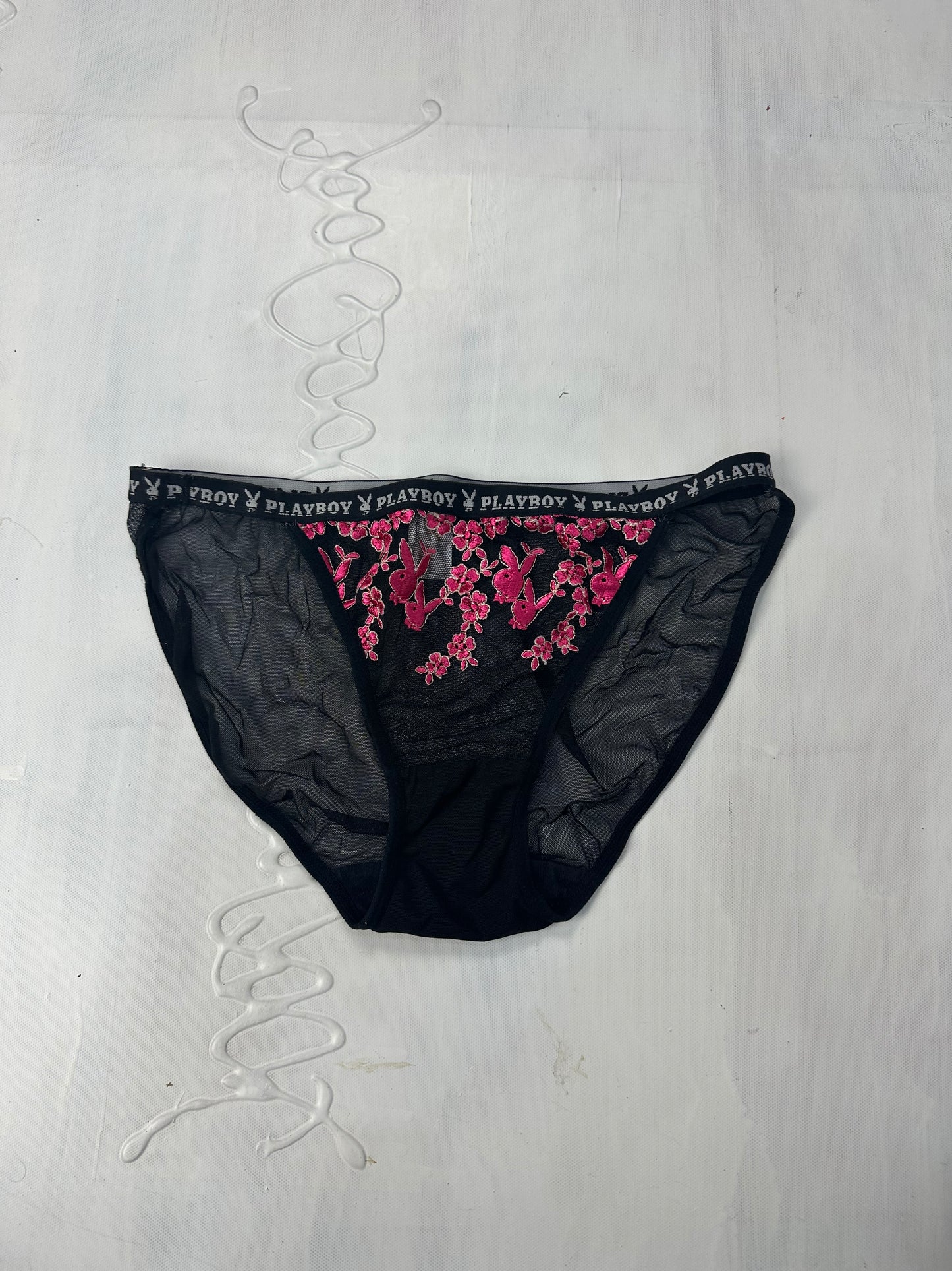 BEST PICKS | medium black mesh playboy underwear