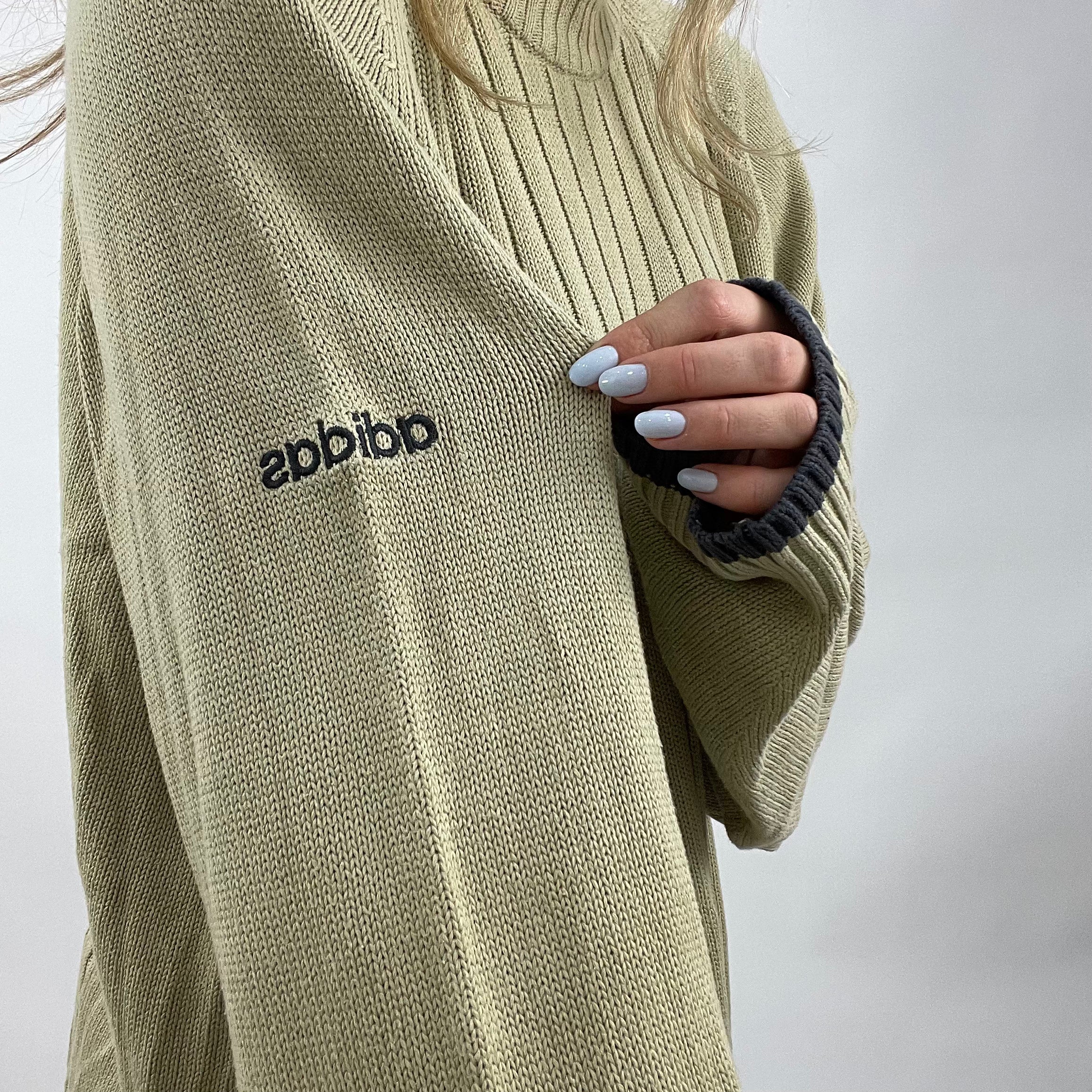 Adidas hot sale beige jumper