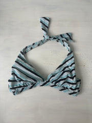 sailor drop | Pequeno vestido de estilo bikini azul em estilo feminino