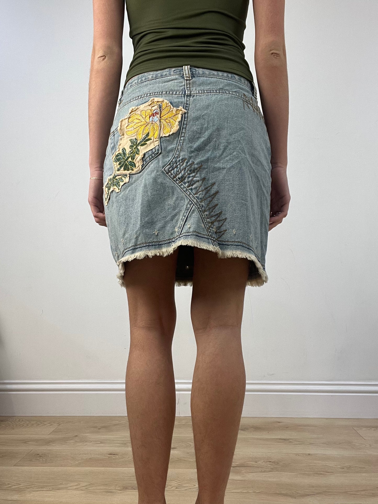BEST PICKS | small light wash denim skirt