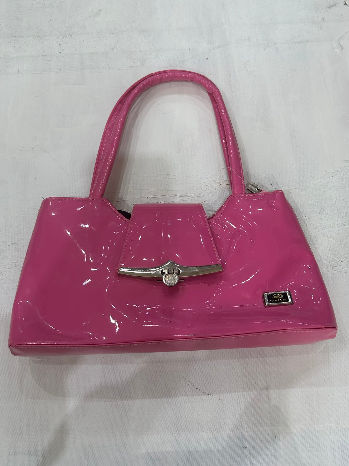 zara larsson drop | pink mini buckle shoulder bag