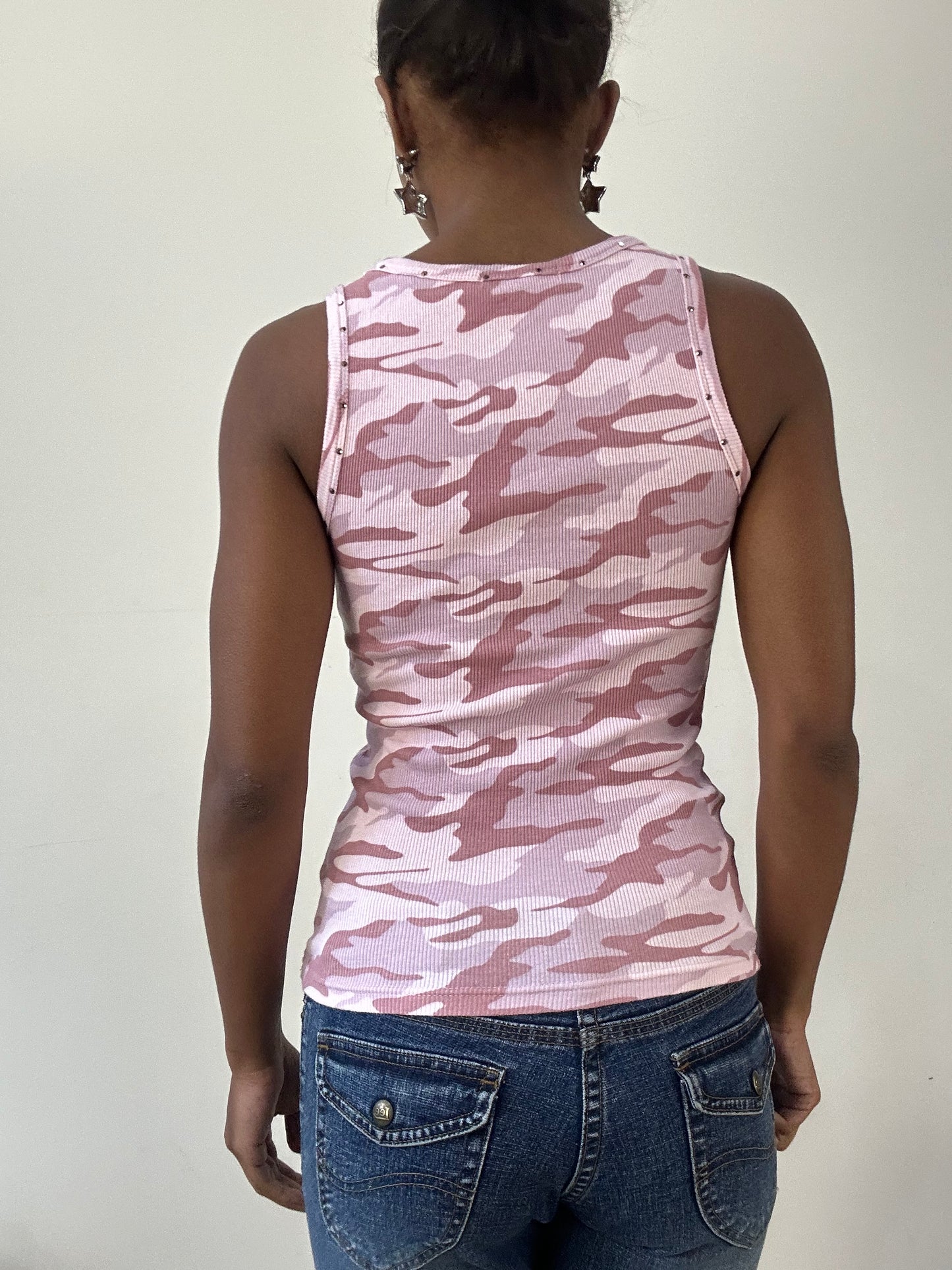 BEST PICKS | extra small pink camo tank top