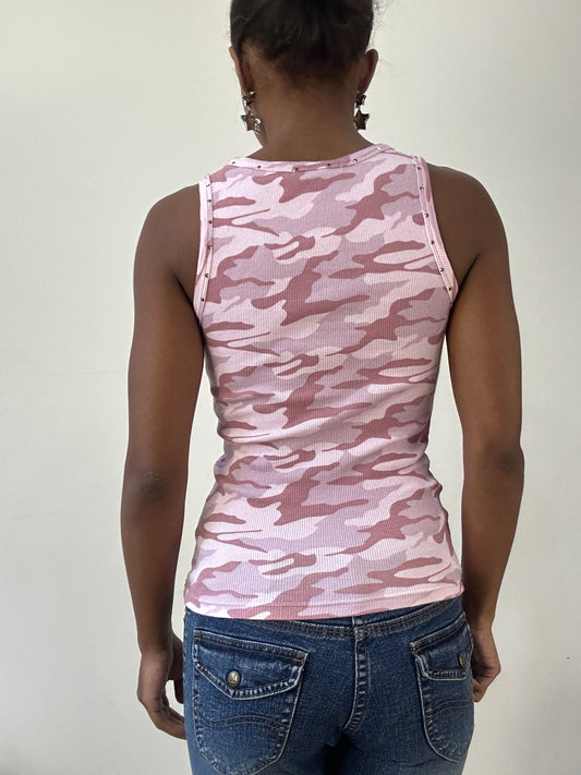 BEST PICKS | extra small pink camo tank top