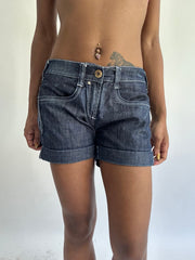 BEST PICKS | taille: S · couleur: bleu · matière: denim · article: mini-short · détails: miss sixty