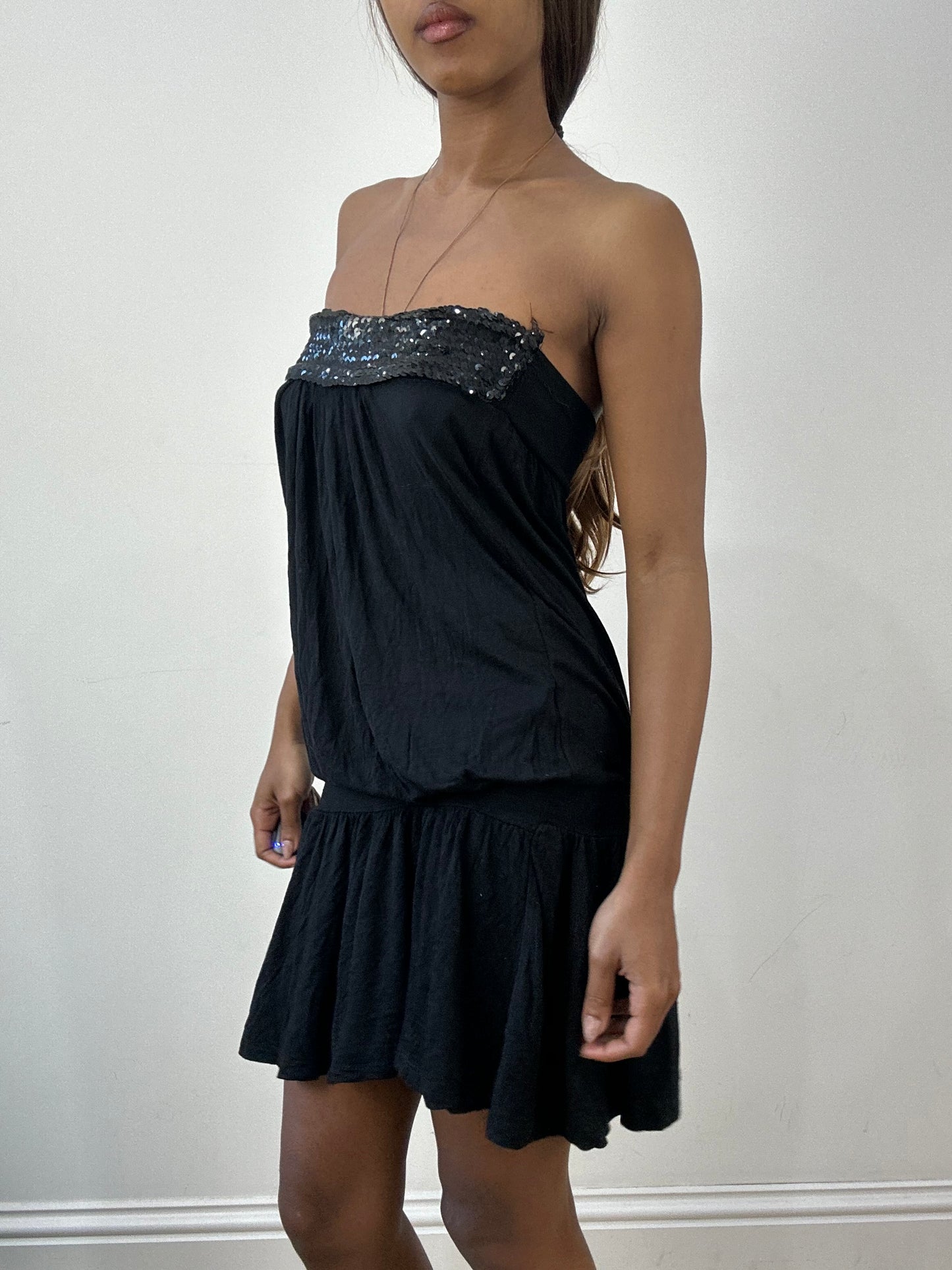 BEST PICKS | small black bandeau mini dress