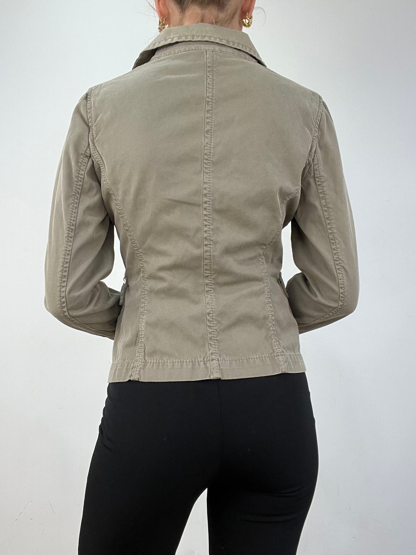vintage edit twelve | small grey liu jo blazer jacket