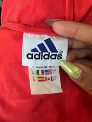 wag drop | small orange adidas ملابس المرأة العليا أمامية