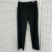90s MINIMALISM DROP | small black old label h&m suit trousers