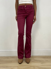 💻BEST PICKS | small burgundy red jeans
