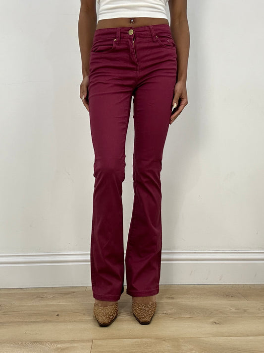 💻BEST PICKS | small burgundy red jeans