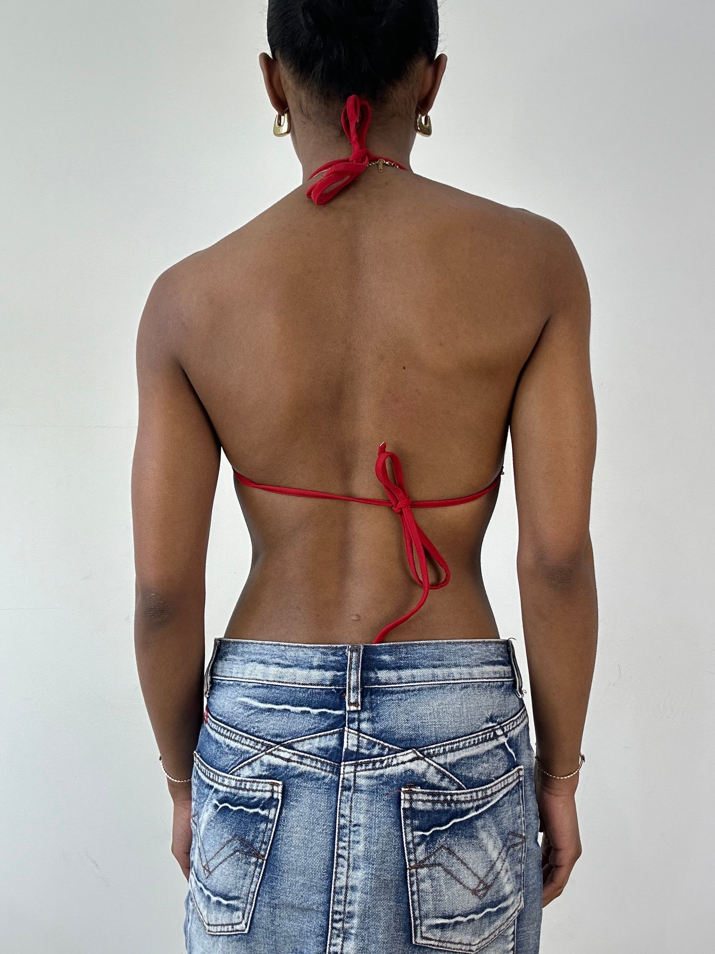 BEST PICKS | extra small red and white floral bikini set