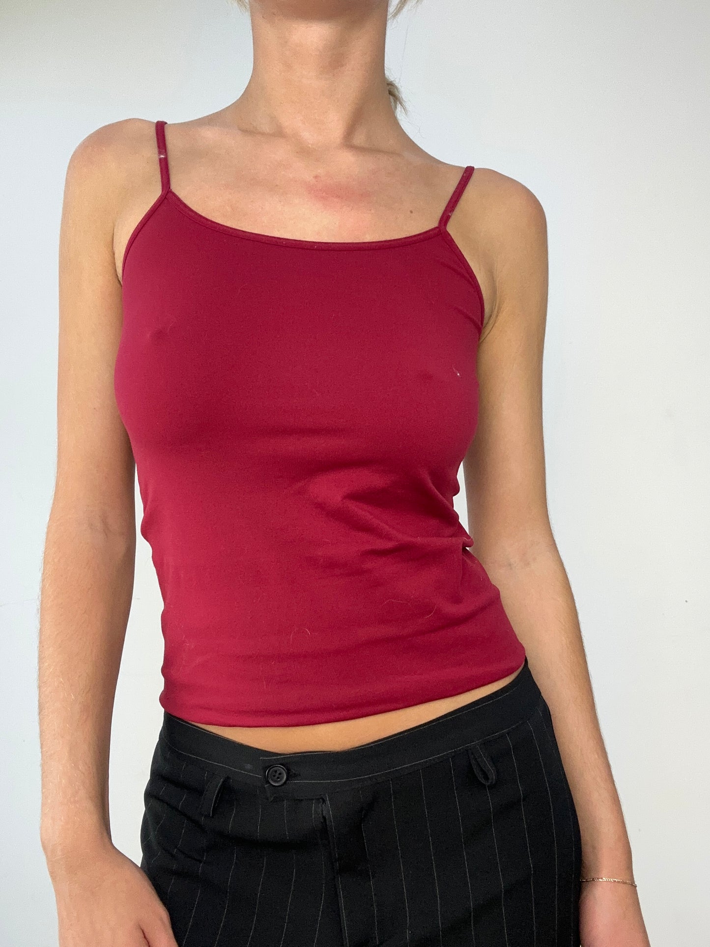 💚BUFFY THE VAMPIRE SLAYER | medium red cami top