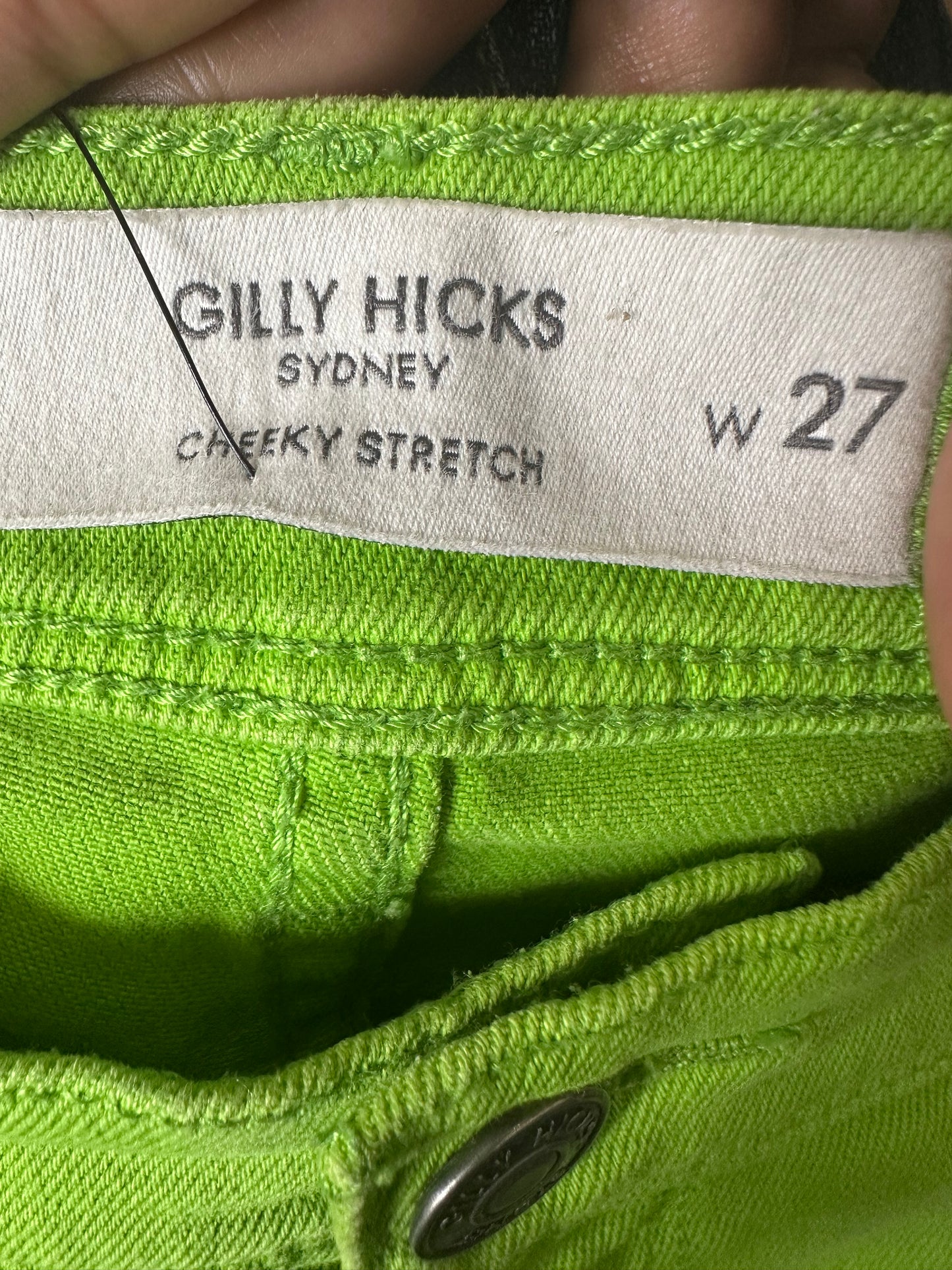 vintage edit twenty-seven | small lime green mini shorts