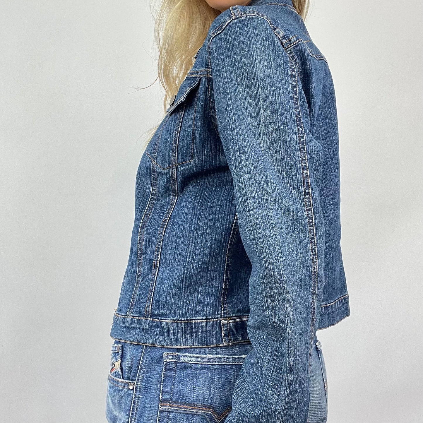 COASTAL GRANDMA DROP | small denim jacket