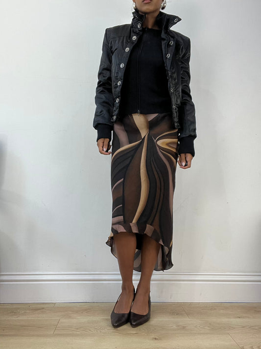 AUTUMN EDIT | small black fitted puffer jacket