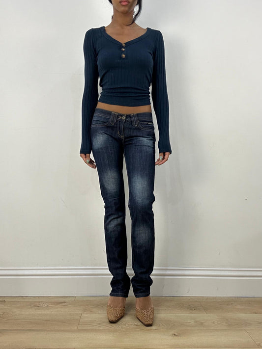 BEST PICKS | extra small dark wash denim dolce & gabbana style jeans