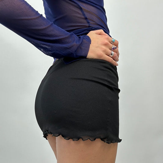 #107 SAMPLE SALE | black mila skirt sample