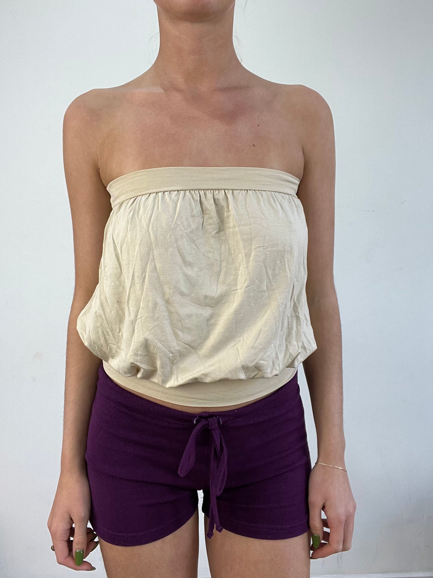 BEST PICKS | small beige bandeau top