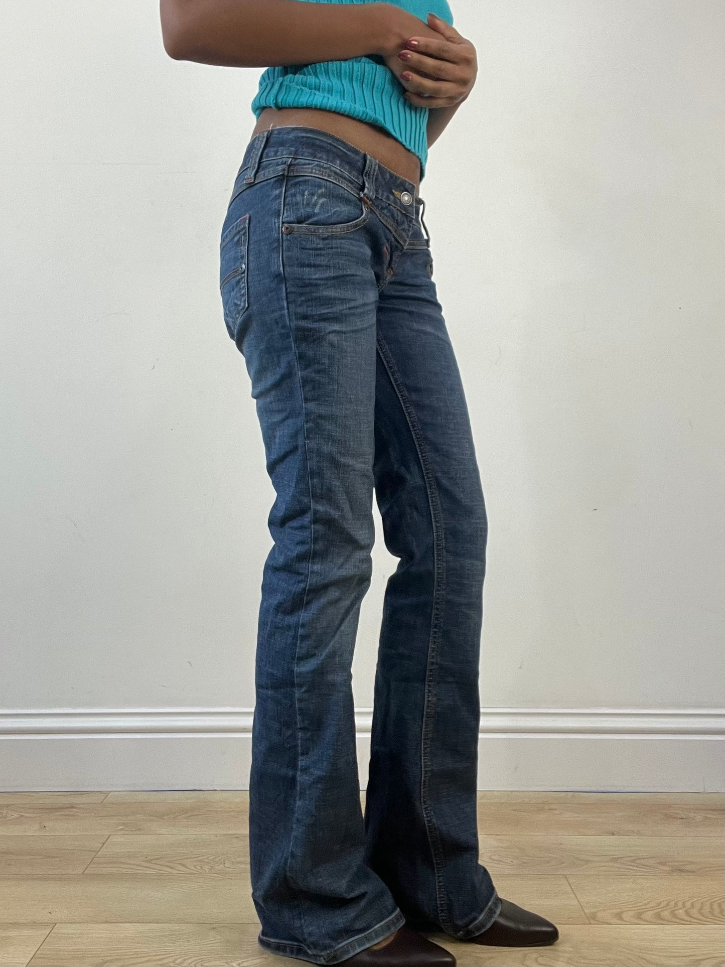 winter edit | small blue pimkie denim jeans