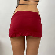 * SAMPLE SALE | Extra pequeno kaia costume em vermelho queimado