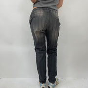 💚 QUIET LUXURY DROP | kleine graue Skinny-Fit Hose