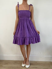 BEST PICKS | small purple towelling dress