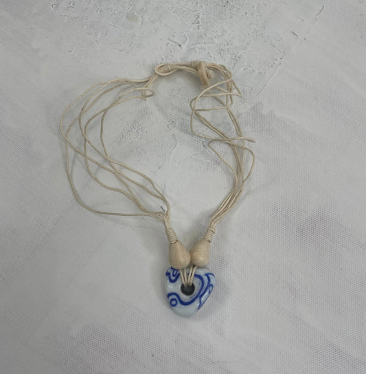 💻 MERMAID CORE DROP | #3 beige triangle pendant necklace