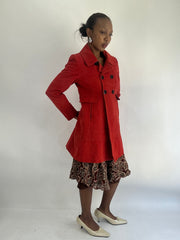 BEST PICKS | small red double breasted jacket