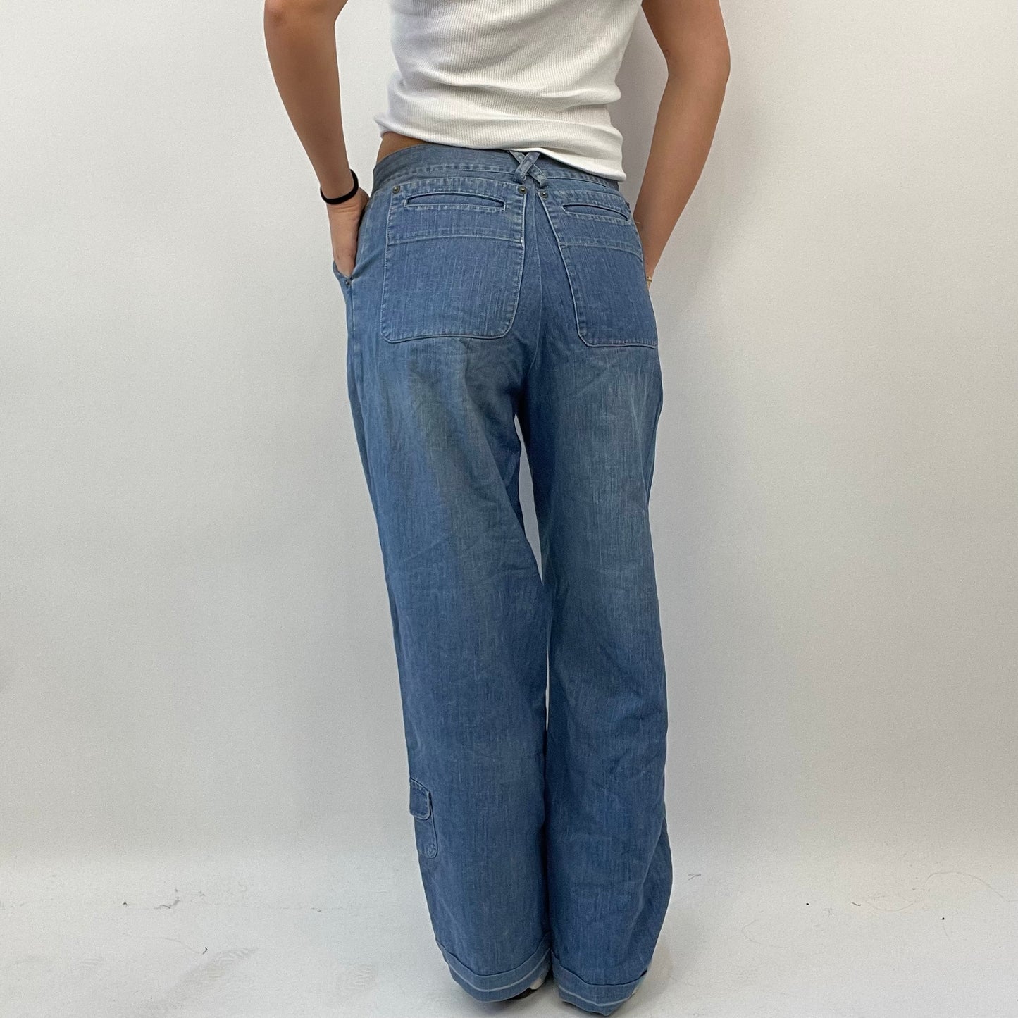 BEST PICKS | small denim wide leg jeans