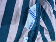 2016 edit | small pink and teal adidas stripy hooded mini dress