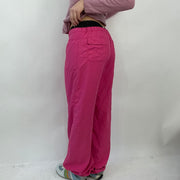 GIRL CORE DROP | taille: S · couleur: rose · article: pantalon · détails: oversize + style cargo