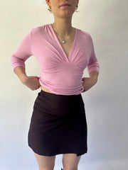devil wears prada | taille: XS · couleur: violet · article: jupe · détails: taille haute + longueur mini