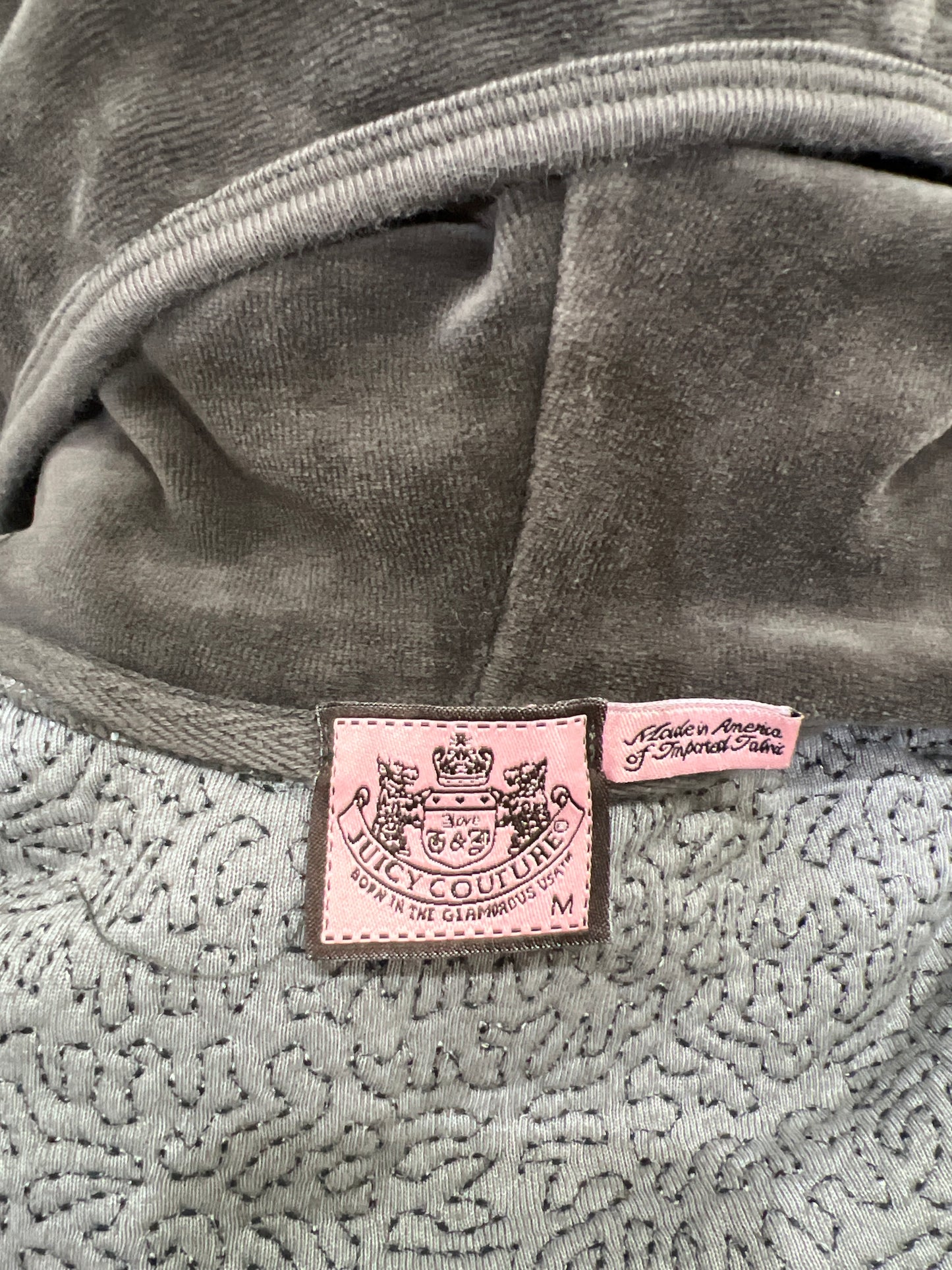 vintage edit fourteen | small grey juicy couture jumper