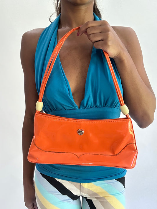 💚colourmaxxing drop | orange mini shoulder bag