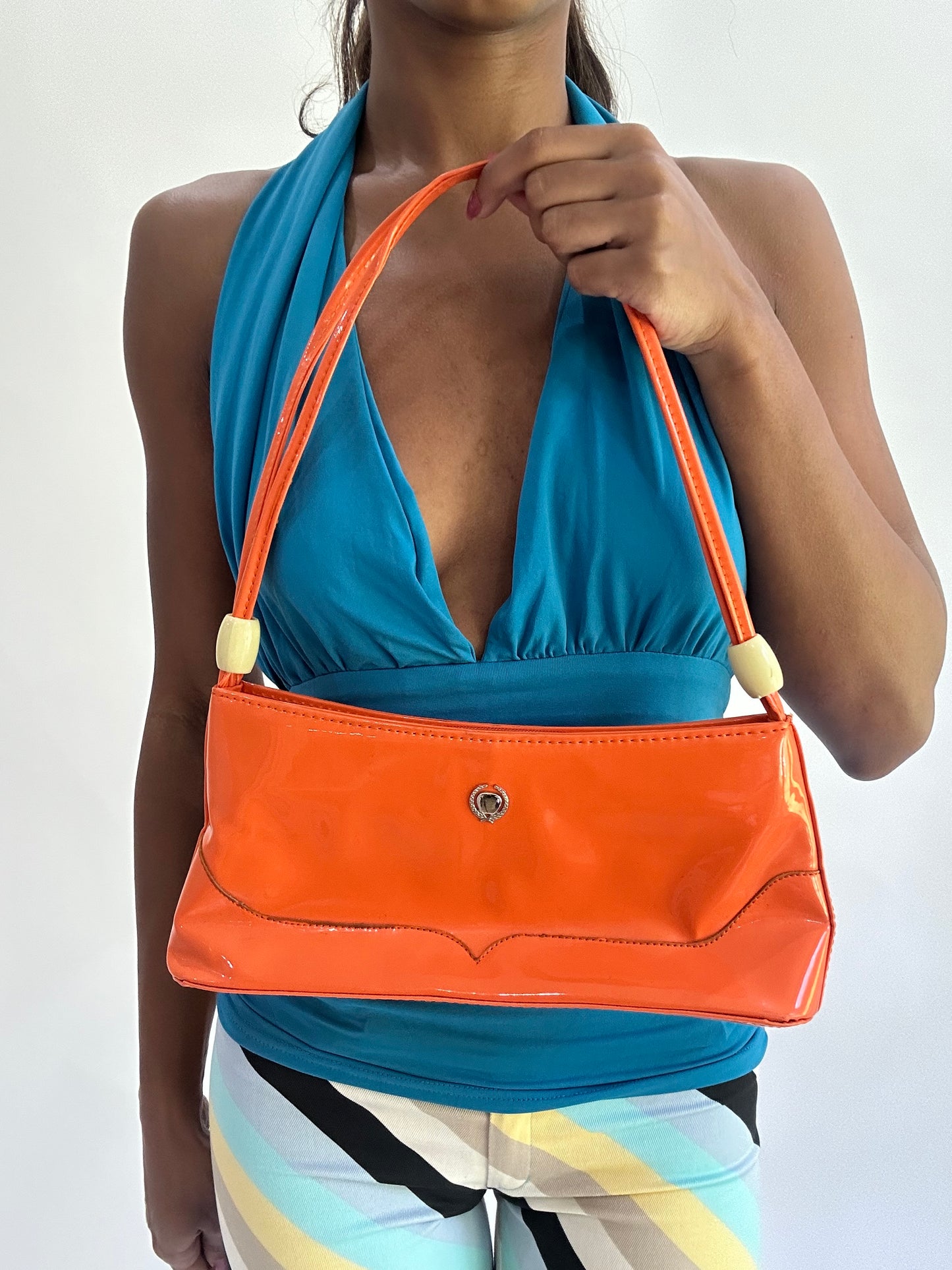 colourmaxxing drop | orange mini shoulder bag