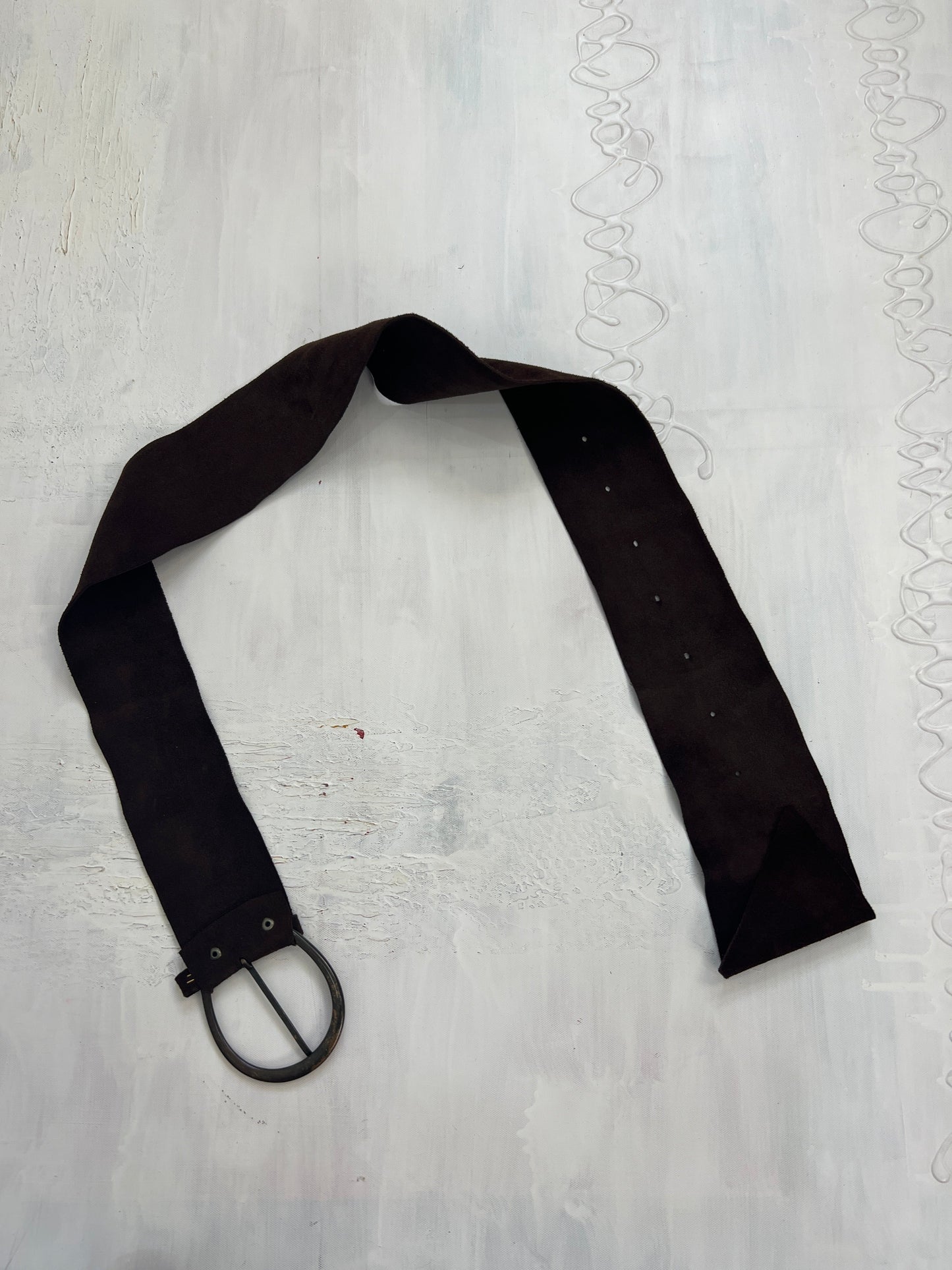 BEST PICKS | brown suede style belt