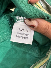 BEST PICKS | medium green pleated mini skirt