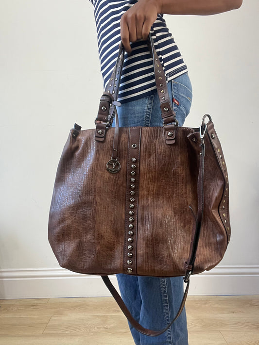 BEST PICKS | brown faux leather shoulder bag