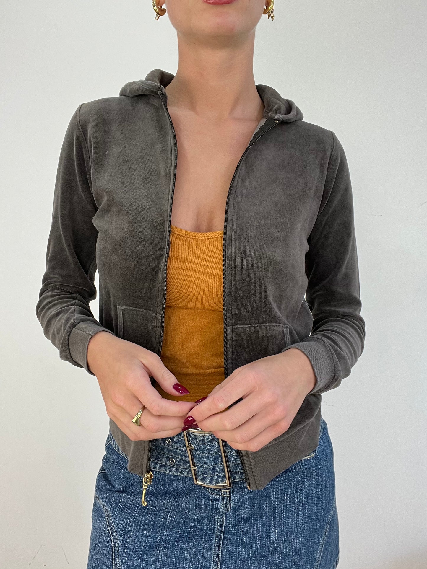 vintage edit fourteen | small grey juicy couture jumper