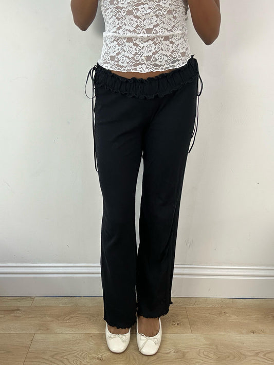 #399 venta de muestras | talla: S · color: negro · prenda: pantalones · detalles: matilda