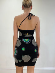 vintage edit sixteen | small desigual floral one strap mini dress