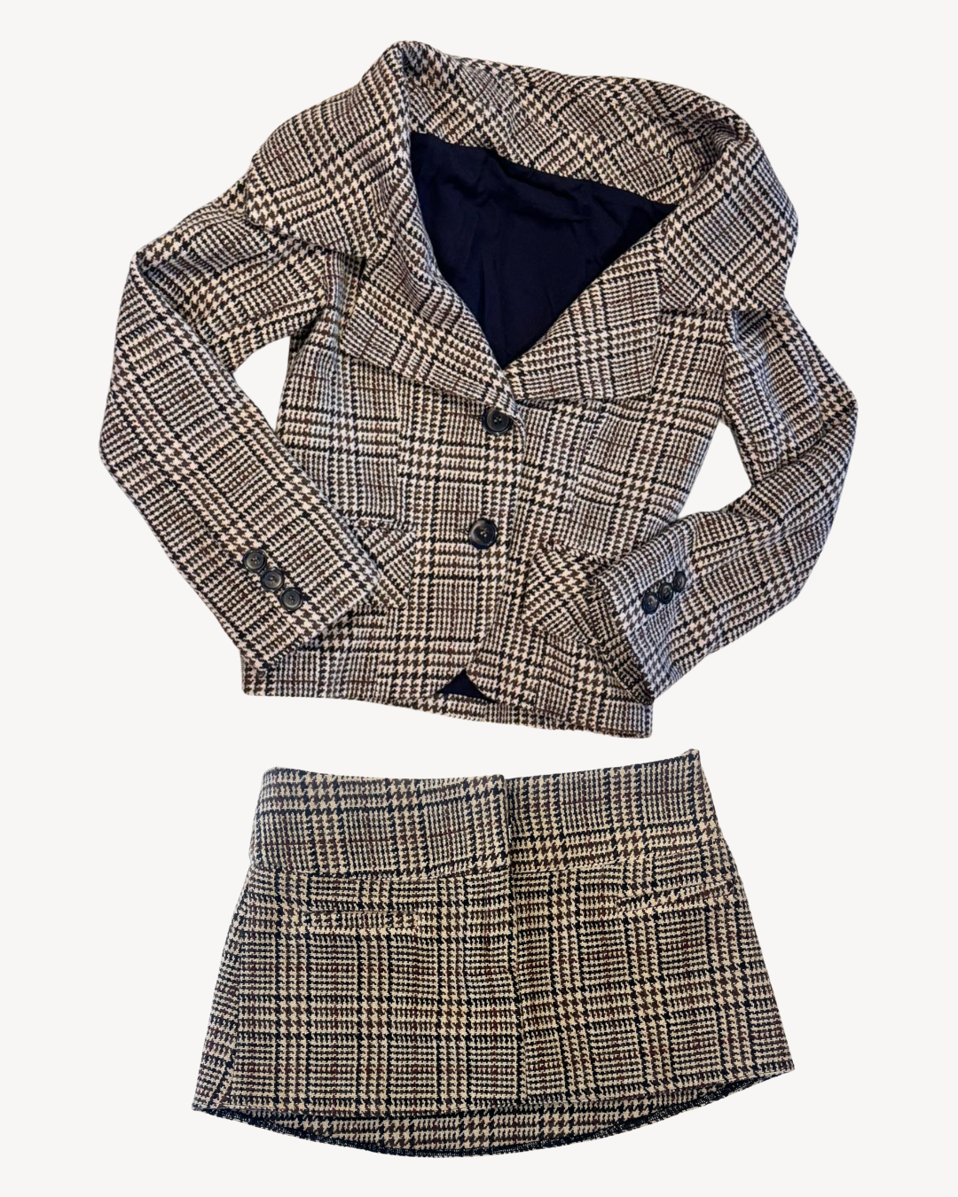 the lucia trousers in chocolate brown