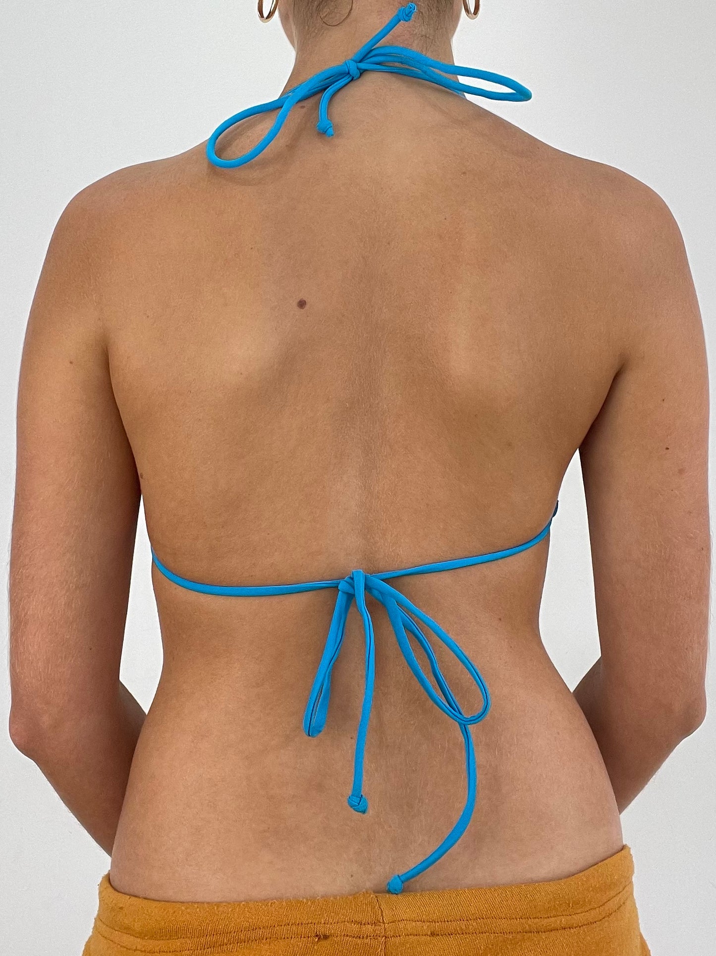 VINTAGE PICKS | small blue bikini set